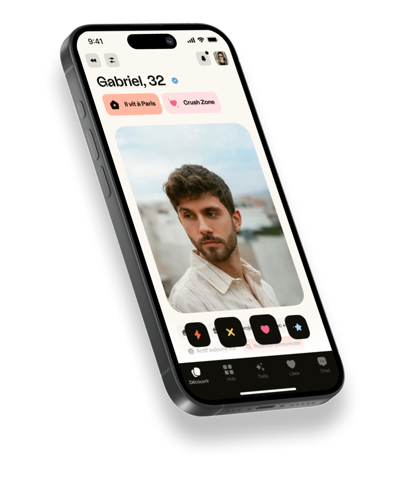 Happn — discover profile