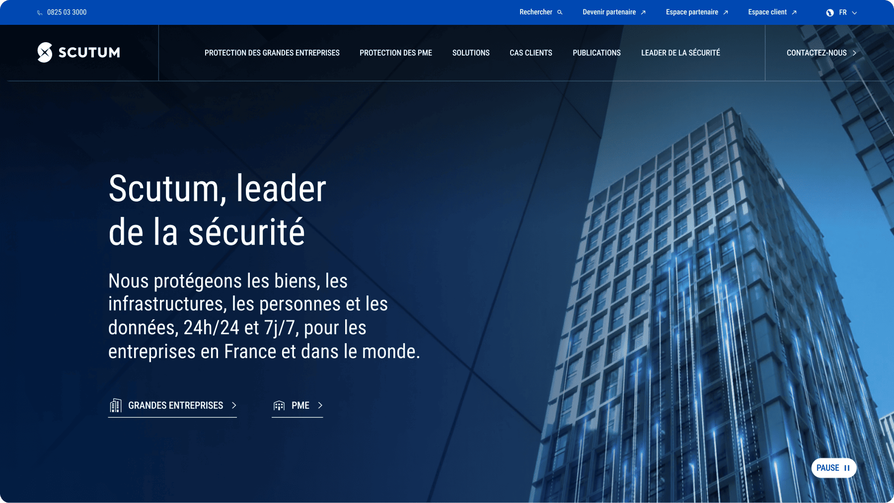 Scutum — desktop screen
